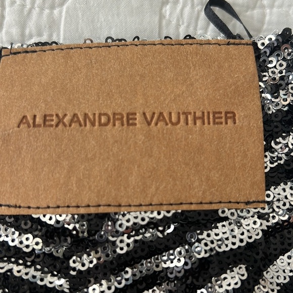 Alexandre Vauthier Sequin Mini Skirt – Size 36 (US 4) - Picture 5 of 8